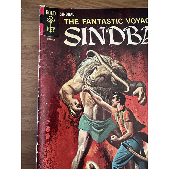 Gold Key Comics, The Fantastic Voyages of Sindbad #2 / 1967 Good VTG - Picture 4 of 7
